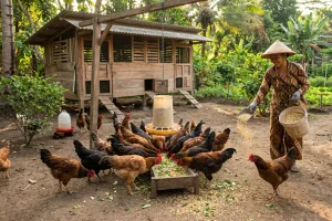 Cara efektif menggemukkan ayam kampung dalam 1 bulan: Pakan, perawatan, dan tips hariannya