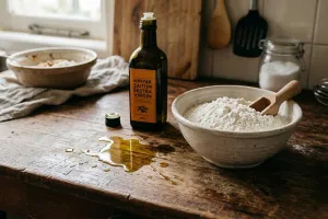 Minyak tumpah bikin lantai licin? Tabur tepung langsung kesat dalam hitungan menit