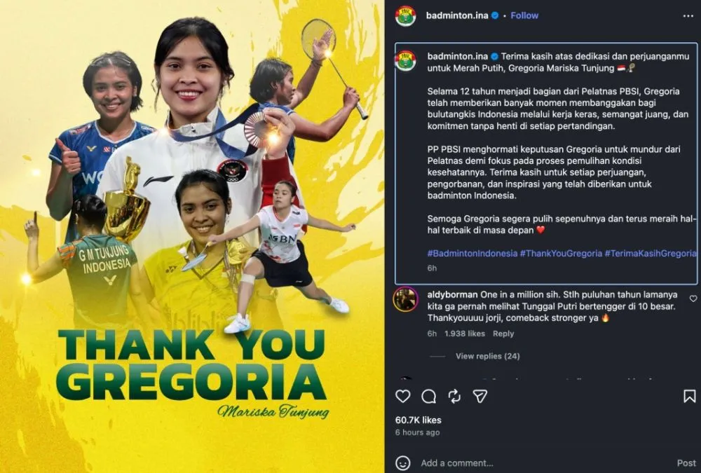 Gregoria Mariska Tunjung © 2026 