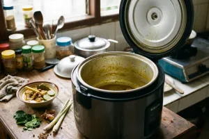 Rice cooker bau setelah dipakai hangatkan gulai? Ini 5 cara mudah hilangkan aroma santan yang menempel