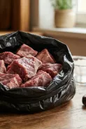 Hindari terlalu lama simpan daging di kantong hitam, ini alasan dan alternatifnya