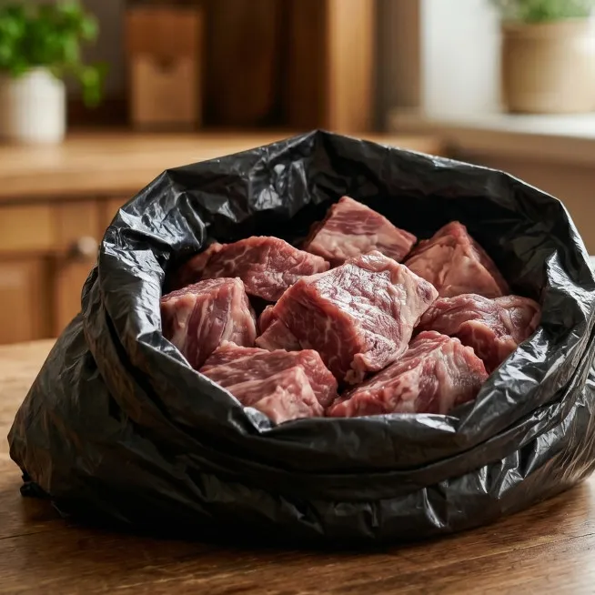 Hindari terlalu lama simpan daging di kantong hitam, ini alasan dan alternatifnya