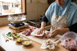 Daging kurban sudah dibumbui tapi masih bau prengus? Ini kesalahan yang sering terjadi saat masak