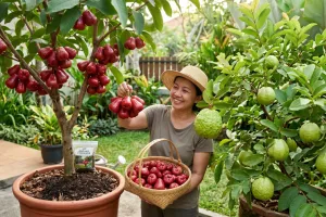 Mau panen jambu sendiri di rumah? Ini jenis yang cepat berbuah dan mudah dirawat