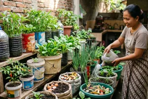 Nggak perlu lahan luas, begini cara menanam sayur di rumah dengan biaya murah