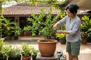 Menanam pohon buah di pot tapi tidak berbuah-buah? Coba cek 8 faktor ini
