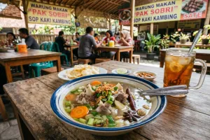 5 Resep sop kaki kambing paling dicari, kuah bening dan susu yang anti prengus