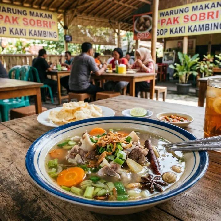 5 Resep sop kaki kambing paling dicari, kuah bening dan susu yang anti prengus