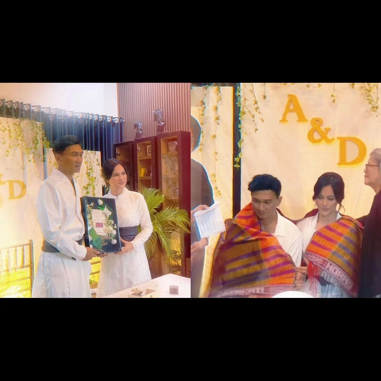 Momen sakral akad nikah Anji Manji dan Desy, digelar tertutup dan intim bersama keluarga dan kerabat