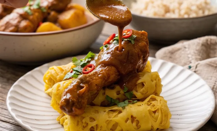 Bosen olahan ayam itu-itu saja? Cobain resep kari ayam roti jala ini yuk, ternyata gampang