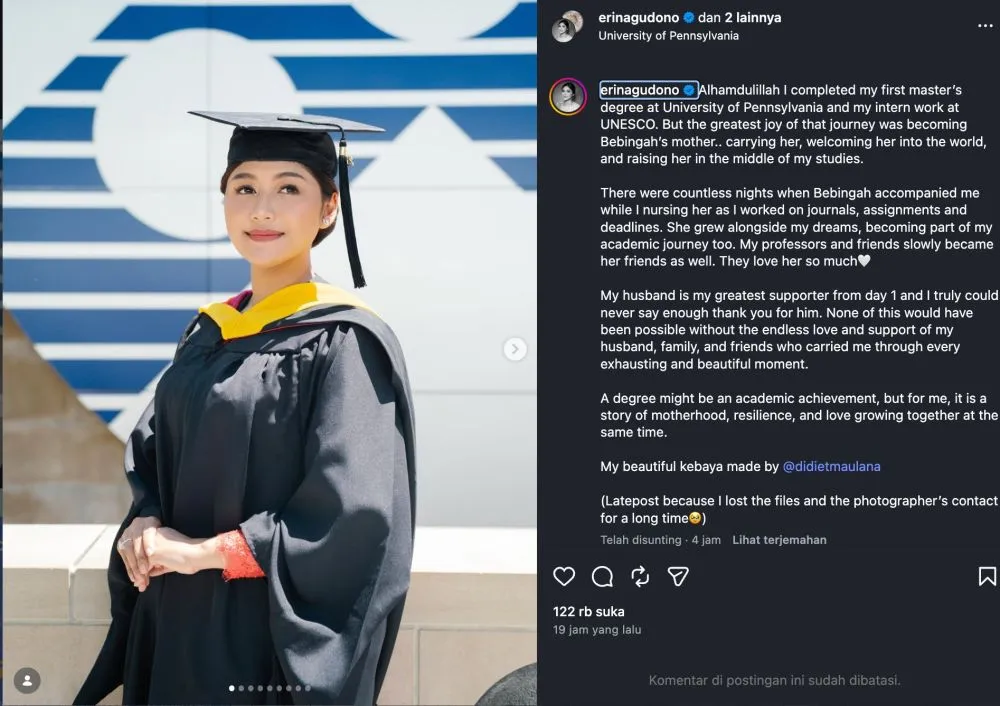 Erina Gudono wisuda S2 © 2026 Erina Gudono wisuda S2 © 2026