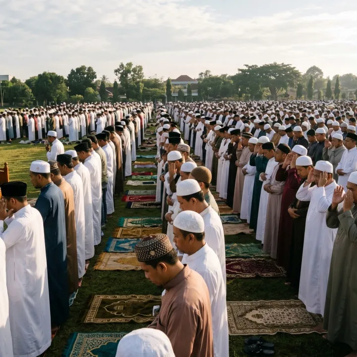 Tata cara shalat Idul Adha 2026 lengkap niat, jumlah takbir, dan sunah yang perlu diketahui