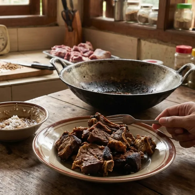 Daging kurban digoreng malah keras dan kering? Ini kesalahan yang sering terjadi saat marinasi