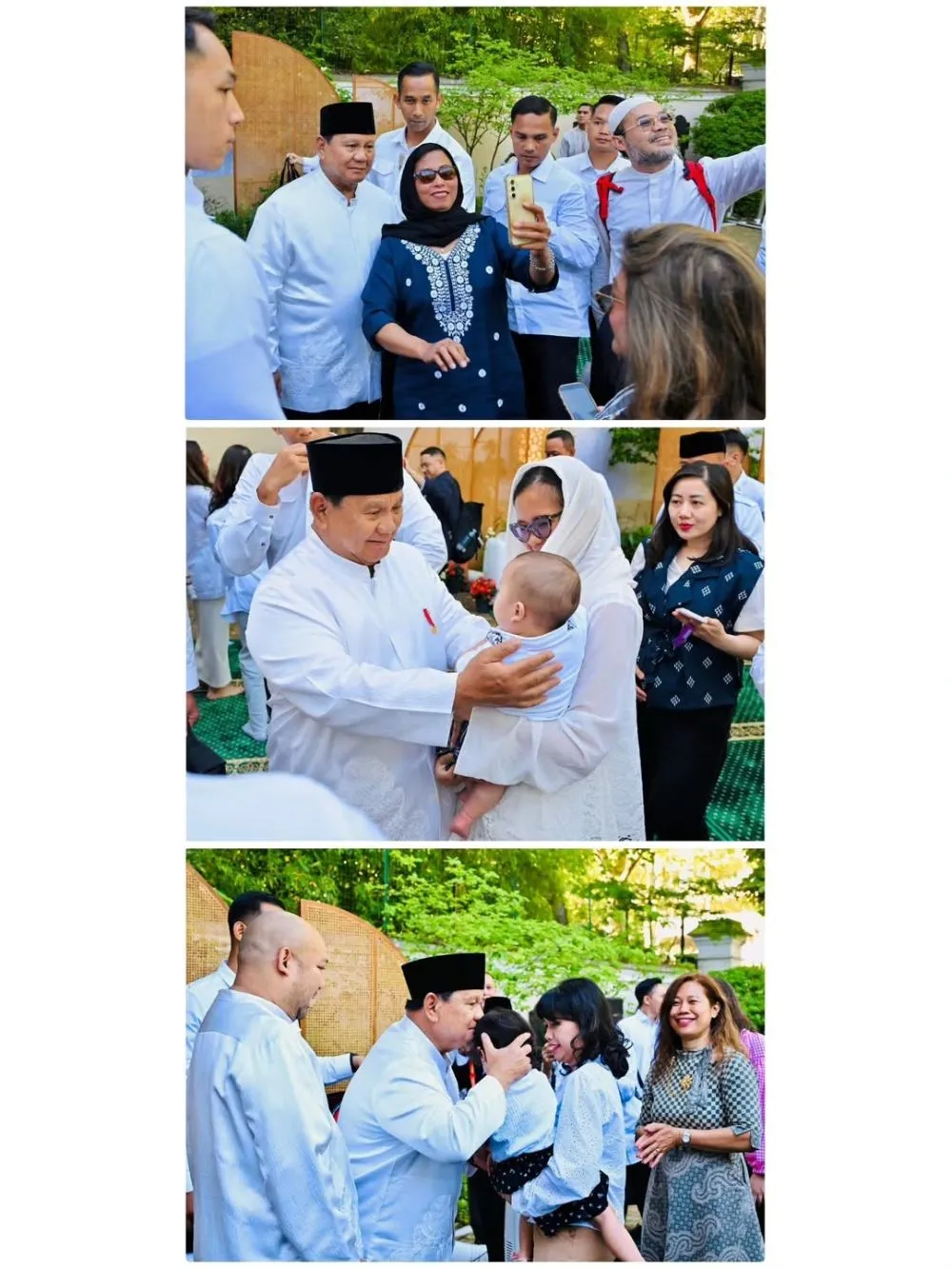 Prabowo Subianto Salat Idul Adha Paris © 2026 