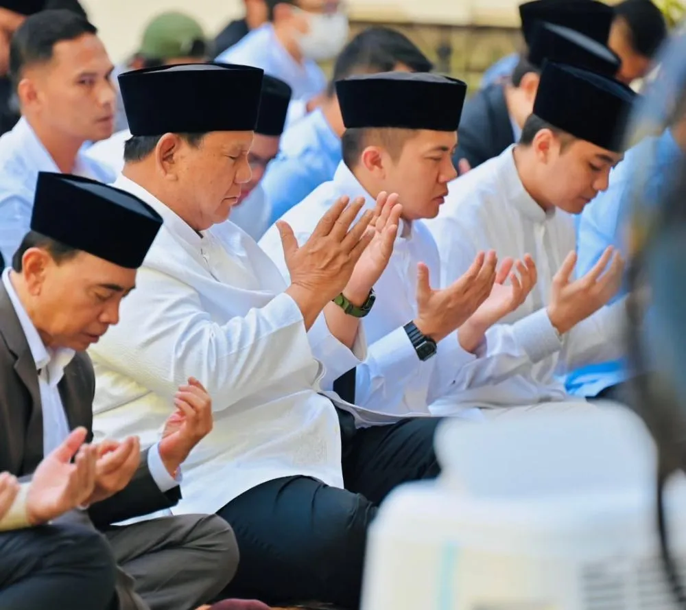 Prabowo Subianto Salat Idul Adha Paris © 2026 