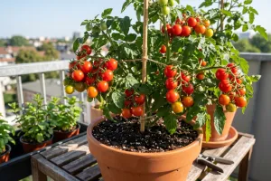 Cara budidaya tomat cherry mini di pot agar panen banyak meski lahan sempit