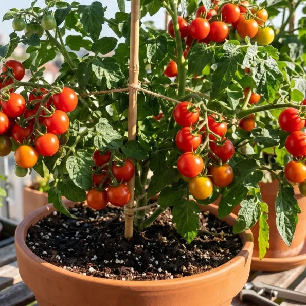 Cara budidaya tomat cherry mini di pot agar panen banyak meski lahan sempit