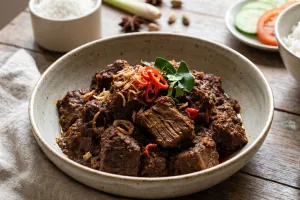 Resep rendang daging kurban tanpa santan dan tetap empuk walau sudah lama di freezer, ternyata gampang