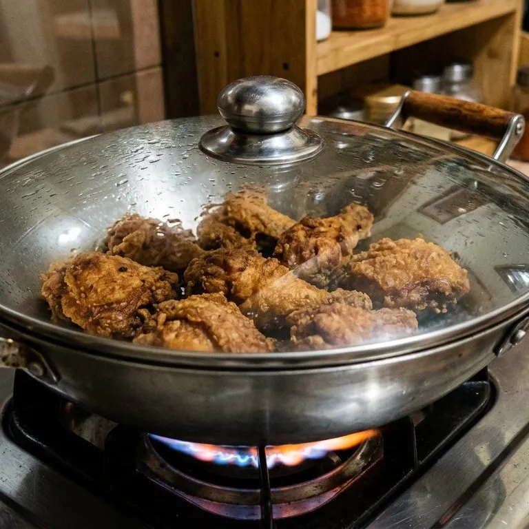 Banyak yang baru tahu, cara panaskan fried chicken ini bikin ayam tetap renyah tanpa tambah minyak