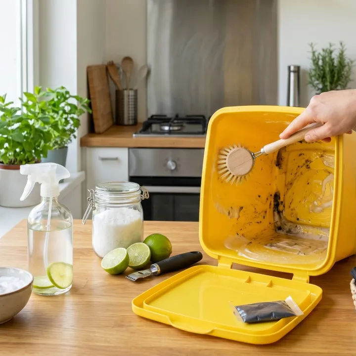 Kenapa tempat sampah dapur tetap bau setelah dibersihkan dan cara mengatasinya