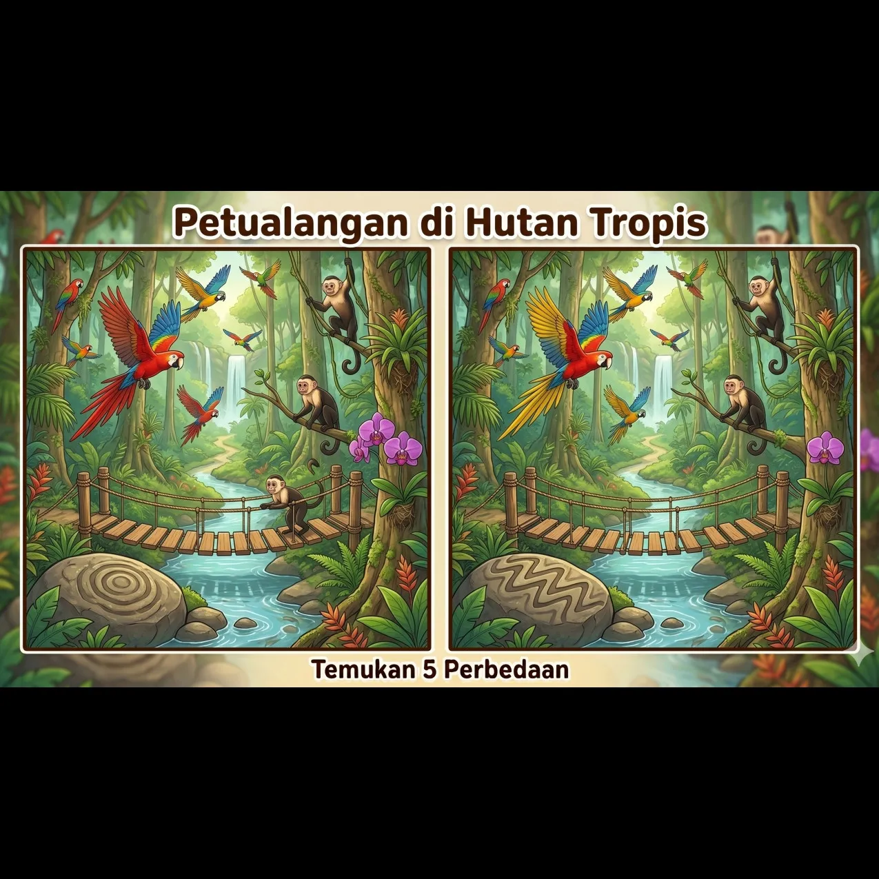 5 Tebak-tebakan cari perbedaan gambar paling deep, bantu asah imajinasi dan observasi visual