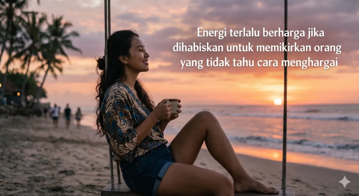 50 Kata-kata sabar menghadapi orang yang menyakiti, cocok untuk status dan caption
