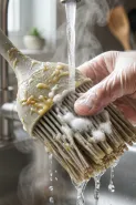 Kuas oles kue silikon lengket dan berminyak? Begini 4 cara membersihkannya