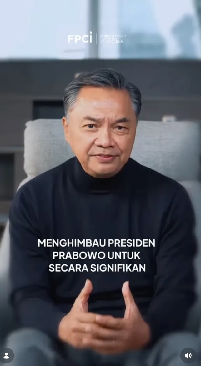 Teddy Indra Wijaya respons kritik Dino Patti Djalal © 2026 