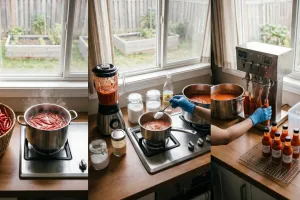 Panen cabai melimpah? ini cara bikin saus cabai botolan homemade yang tahan lama tanpa pengawet