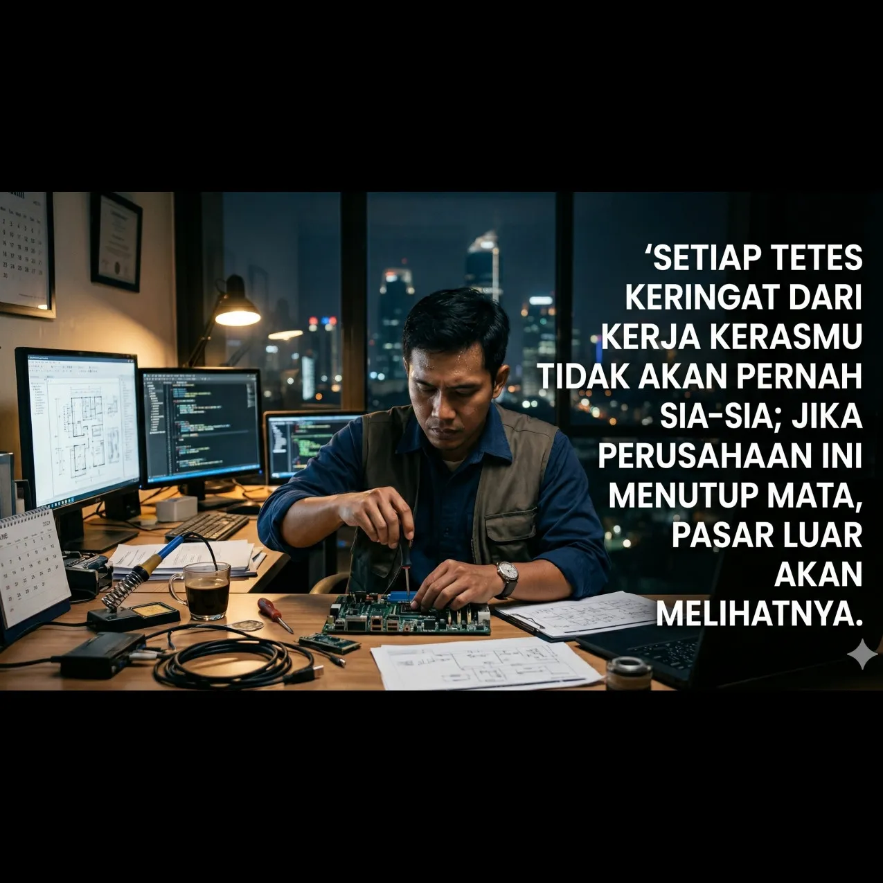 50 Kata-kata motivasi saat kerja keras tapi promosi tak kunjung datang