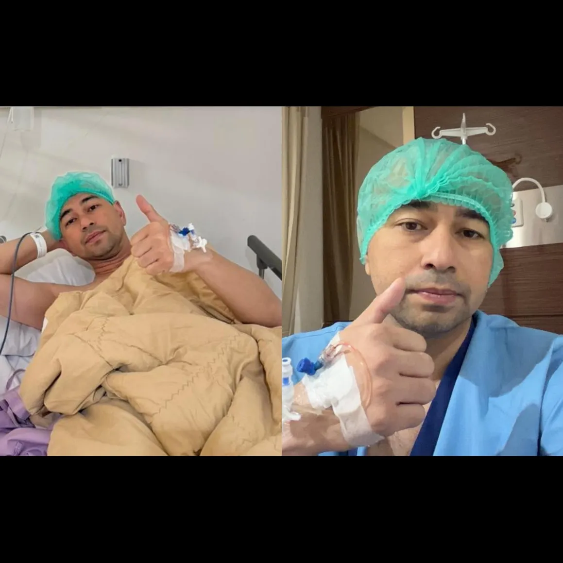 Kondisi kesehatan Raffi Ahmad usai tindakan medis pengangkatan benjolan jinak