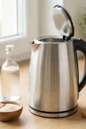 Cara menghilangkan kerak putih di teko listrik dengan bahan dapur