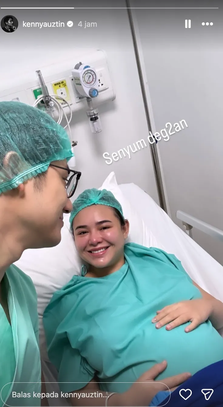 Amanda Manopo melahirkan © 2026