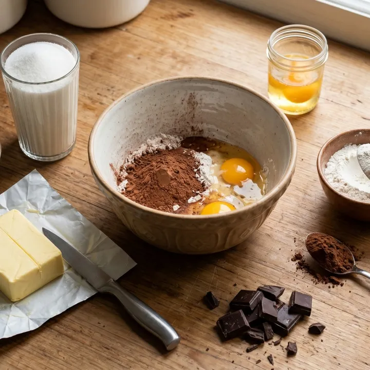 Tak punya timbangan digital? Begini cara menakar bahan brownies dengan alat dapur sehari-hari