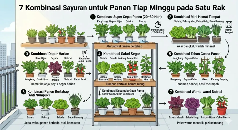 sayur cepat panen © 2026 brilio.net
