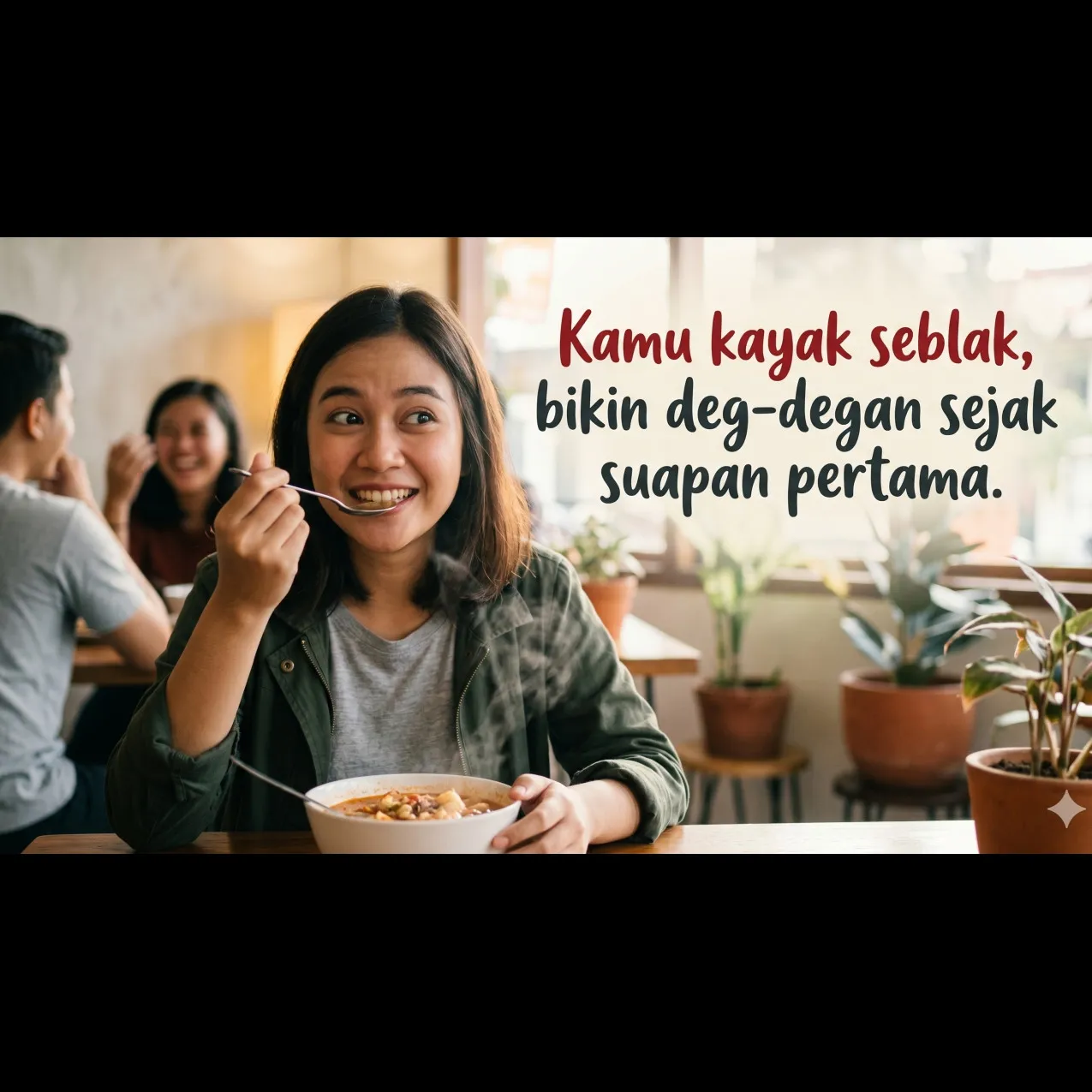 50 Gombalan maut pakai nama makanan update 2026, lucu tapi bikin senyum-senyum sendiri