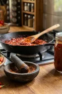 Stok cabai menumpuk? Cara olah jadi bumbu dasar merah yang bisa dipakai kapan saja