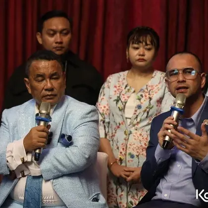 Didampingi Hotman Paris, Raffi Ahmad tegaskan tidak terlibat transaksi Blueray