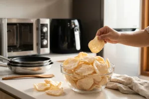 Cara mengatasi kerupuk melempem tanpa dijemur cukup pakai alat dapur