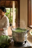 3 Cara melayukan daun pisang biar nggak sobek saat dipakai bungkus pepes