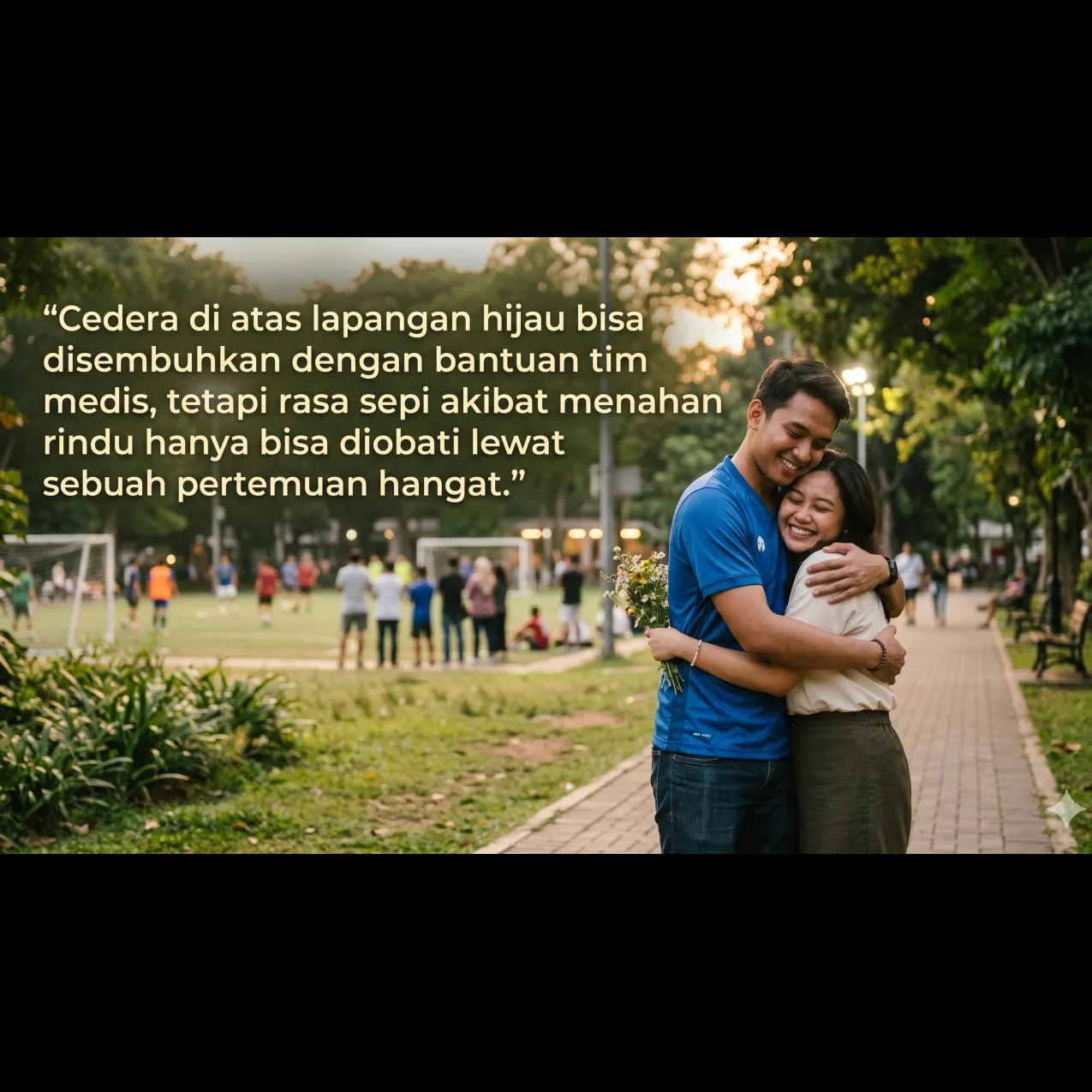 50 Kata-kata gombalan ala pemain bola, romantis tapi nggak alay