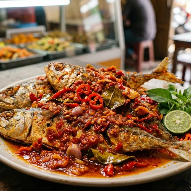 Resep ikan kembung balado khas warteg yang praktis dan bumbu melimpah