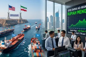 Efek damai AS-Iran 2026: Rupiah menguat Senin pagi hingga Selat Hormuz dibuka