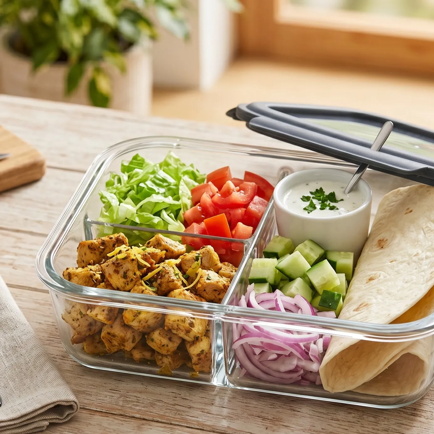 Resep kebab rumahan yang lezat bisa jadi bekal, yuk cobain ini untuk mealprep sekarang juga