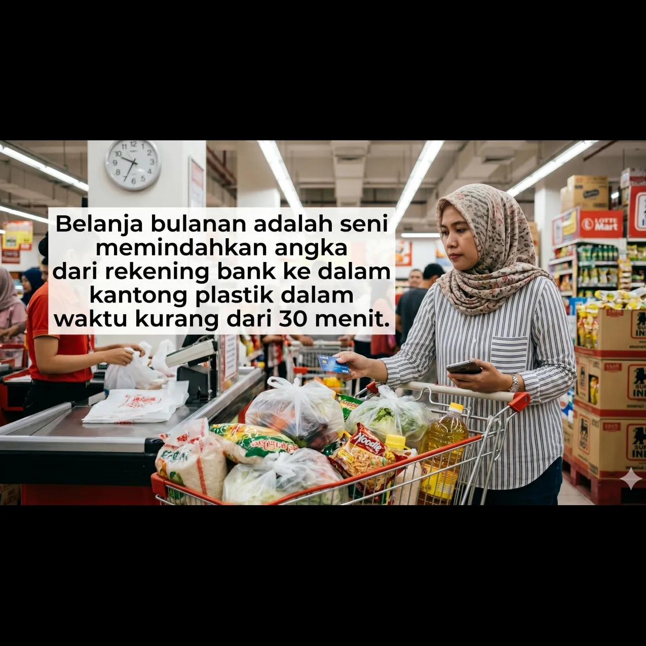 50 Quotes lucu belanja bulanan 2026 yang bikin elus dada tapi ngakak