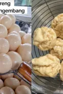 Trik menggoreng tahu bulat agar tidak kisut, hasilnya seperti di abang-abang pedagang