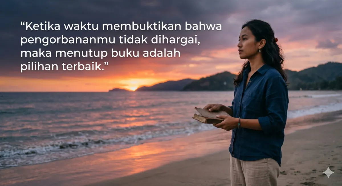 50 Kata-kata kecewa karena terlalu berharap pada seseorang, pengingat untuk sadar diri