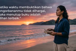 50 Kata-kata kecewa karena terlalu berharap pada seseorang, pengingat untuk sadar diri