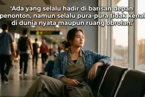 50 Kata-kata sindiran untuk orang yang sering lihat story tapi nggak pernah chat, menohok banget!