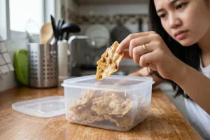 Cara mengatasi rempeyek melempem jadi kriuk lagi tanpa perlu dijemur